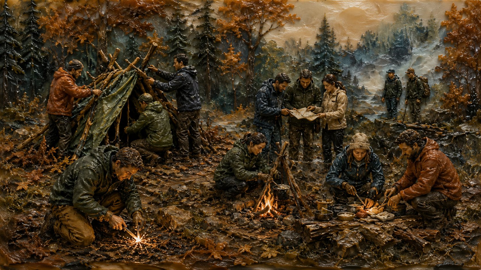 Тимбилдинг в стиле Survival: тренинг устойчивости