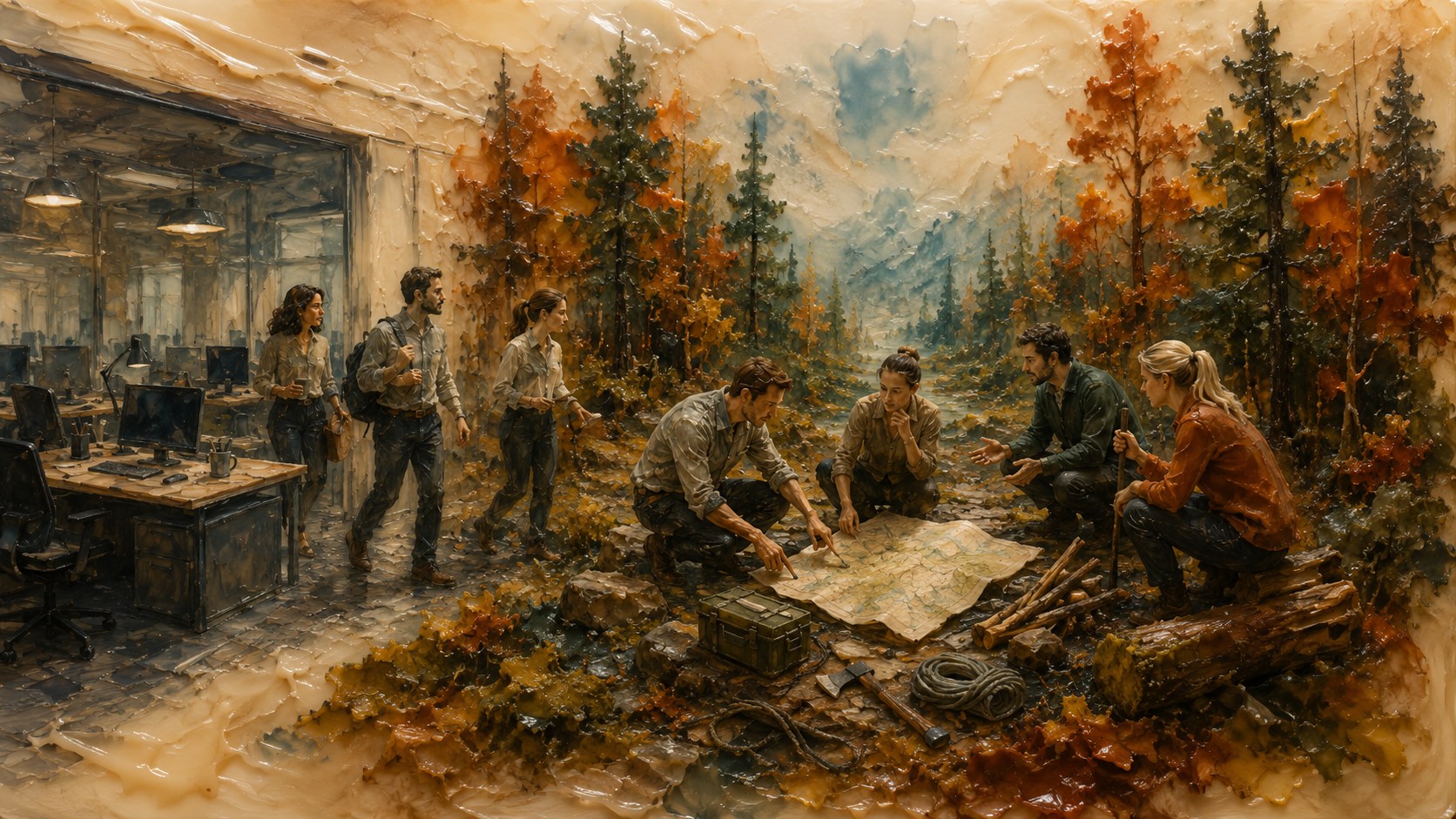 survival-формат для корпоративной команды