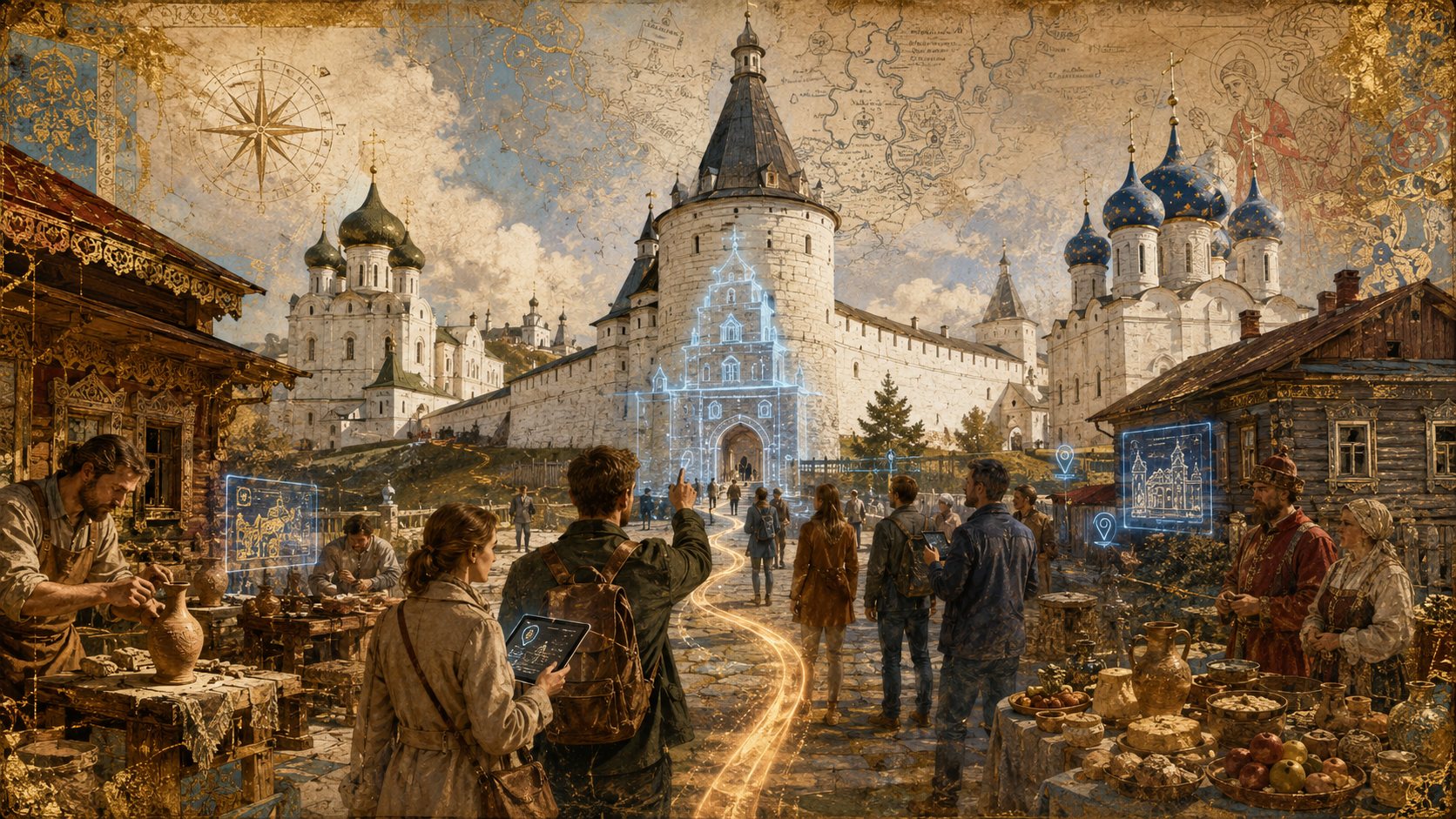Золотое кольцо: современные квесты для корпоративных групп