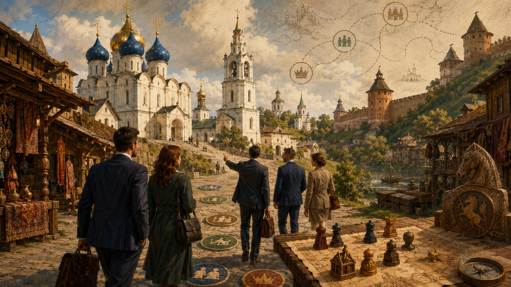 Золотое кольцо для корпоратива